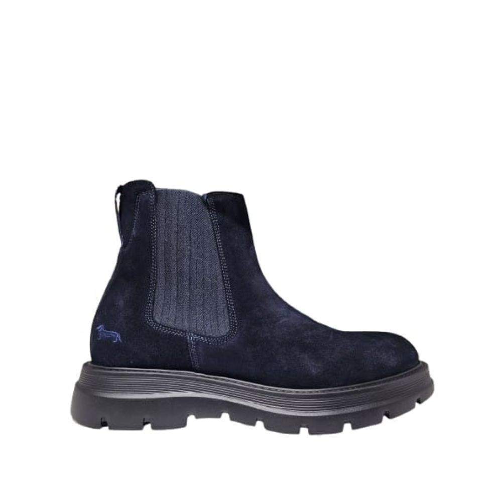 HARMONT AND BLAINE NAVY MEN ANKLE BOOTS